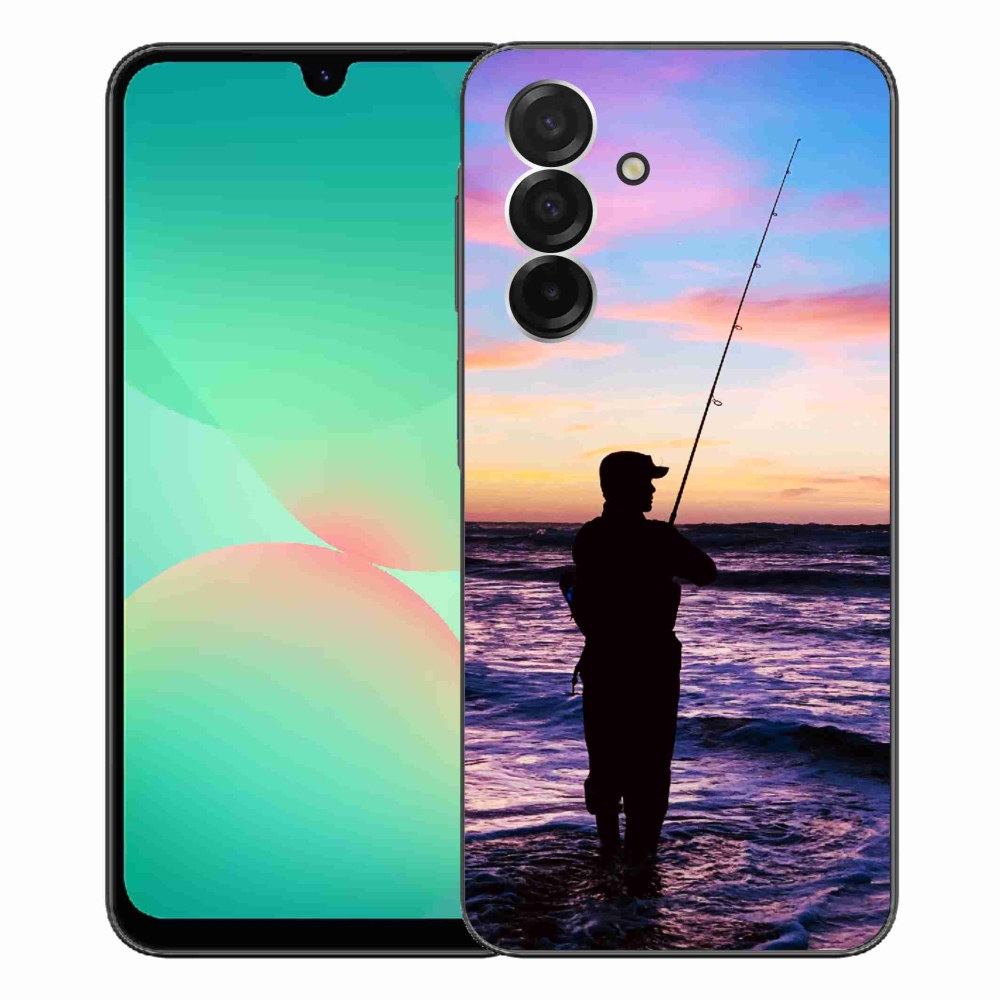 Gelový kryt mmCase na Samsung Galaxy A26 5G - rybaření 1
