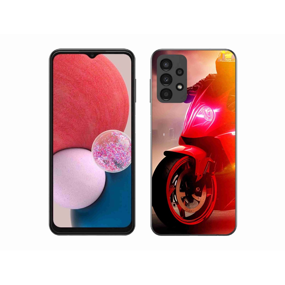 Gelový kryt mmCase na Samsung Galaxy A13 4G - motorka