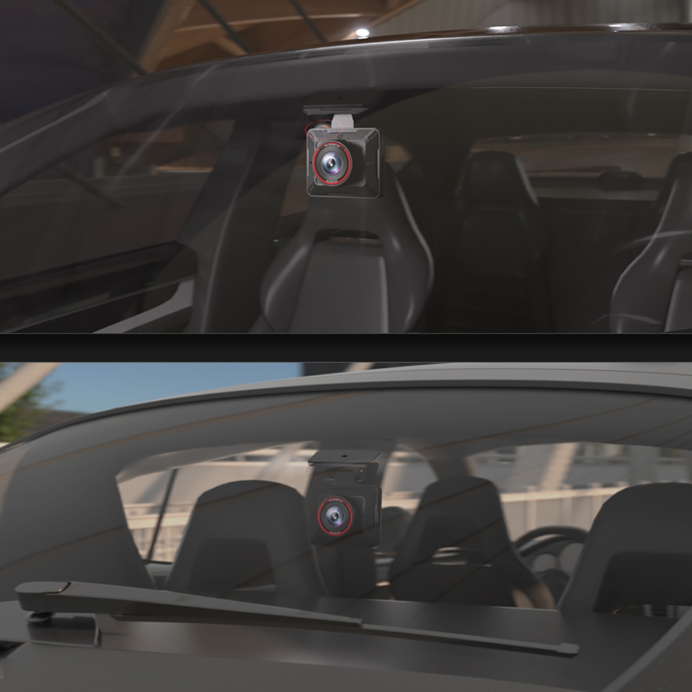 AKEEYO P1 Full HD autokamera 30 fps s WiFi a G senzorem - černá