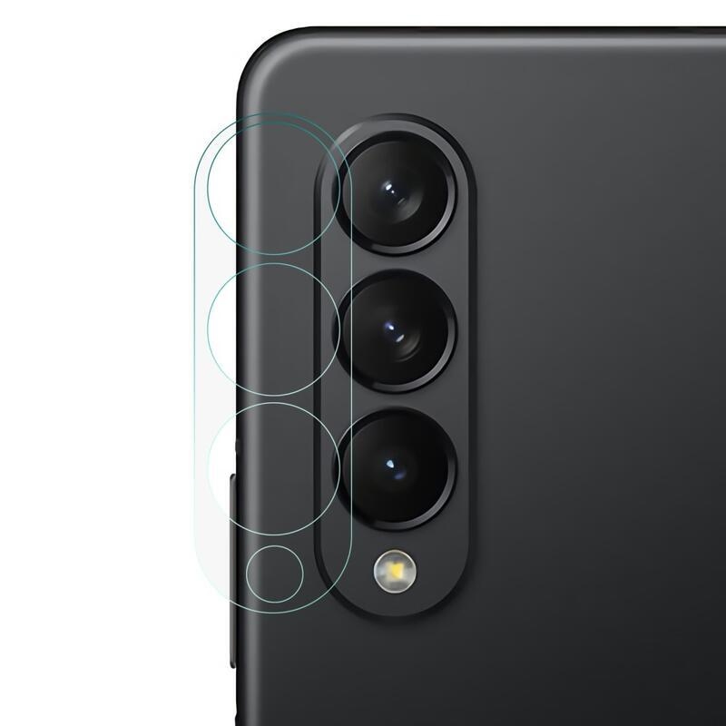 Tvrzené sklo čočky fotoaparátu na mobil Samsung Galaxy Z Fold4 5G - transparentní