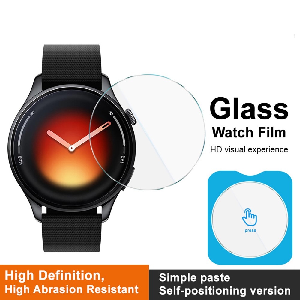 Tvrzené sklo na Xiaomi Watch 5 s aplikačním rámečkem