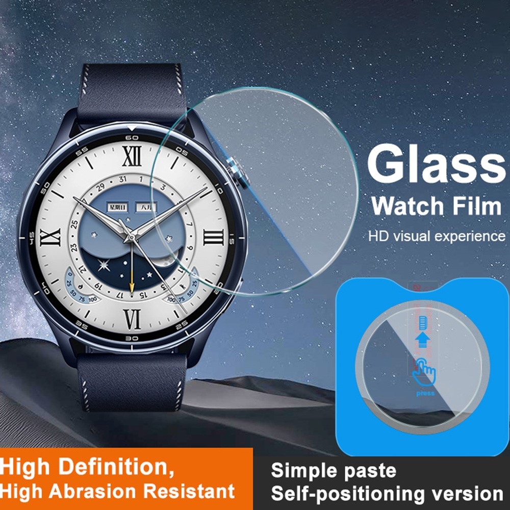 Tvrzené sklo na Xiaomi Watch S5 s aplikačním rámečkem