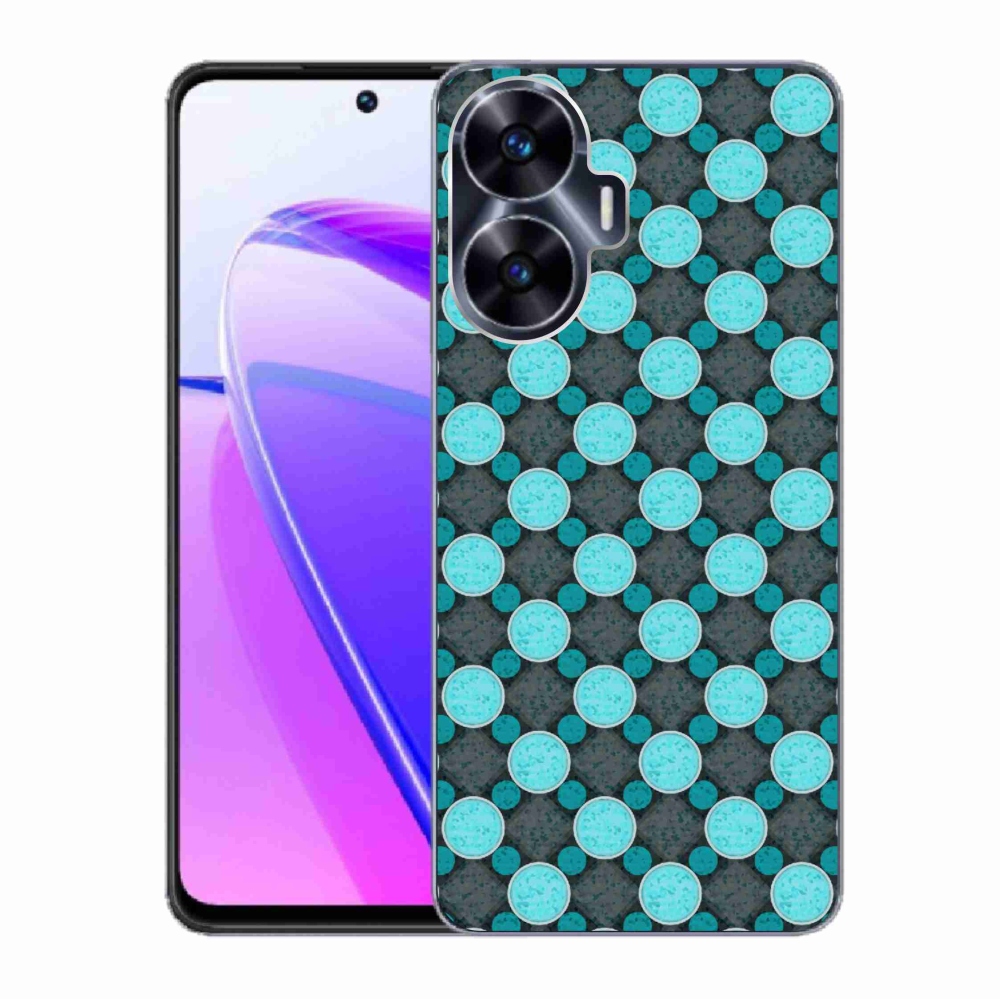 Gelový kryt mmCase na Realme C55 - abstraktní motiv 14