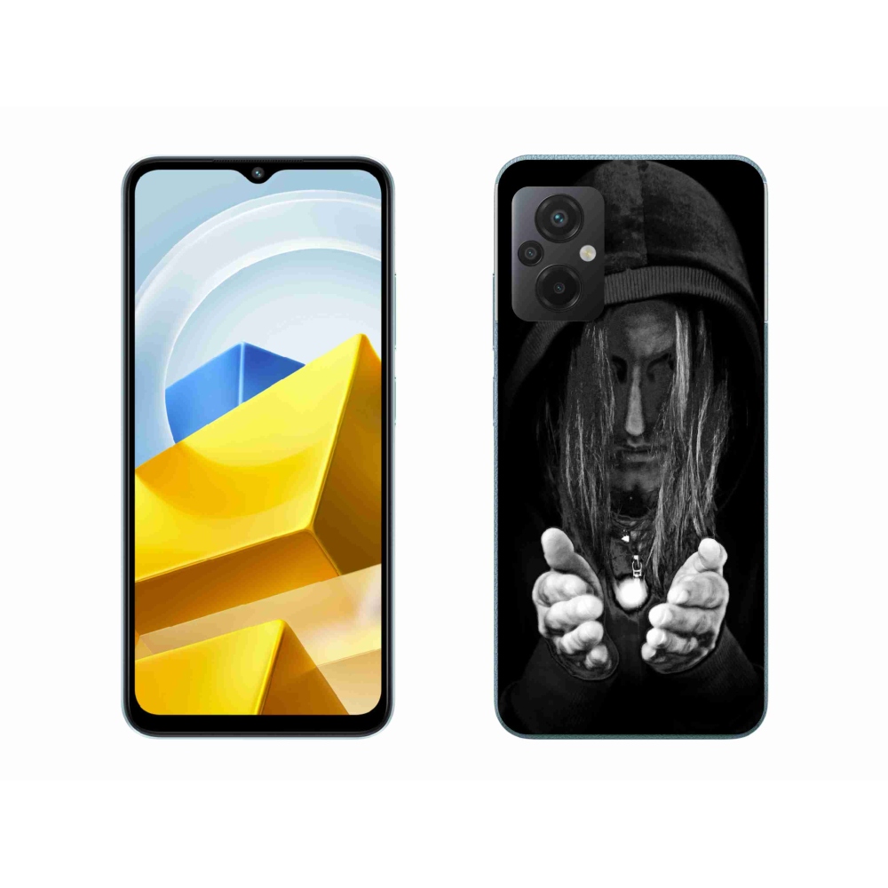 Gelový kryt mmCase na Xiaomi Poco M5 4G - tajemná osoba