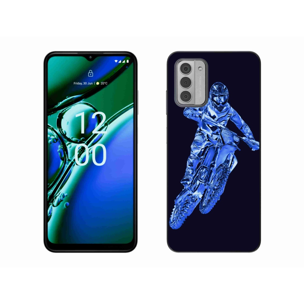 Gelový kryt mmCase na Nokia G42 - motocross 1