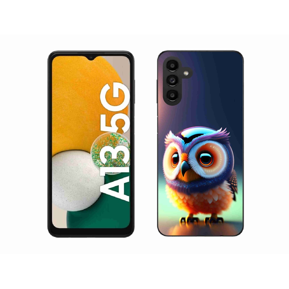 Gelový kryt mmCase na Samsung Galaxy A13 5G - sovička