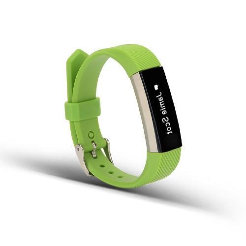 Twill silikonový řemínek na Fitbit Alta - zelený