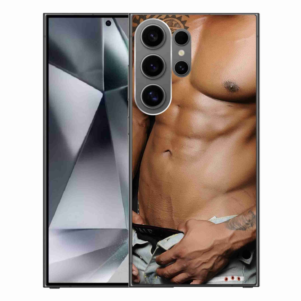 Gelový kryt mmCase na Samsung Galaxy S24 Ultra - sexy muž