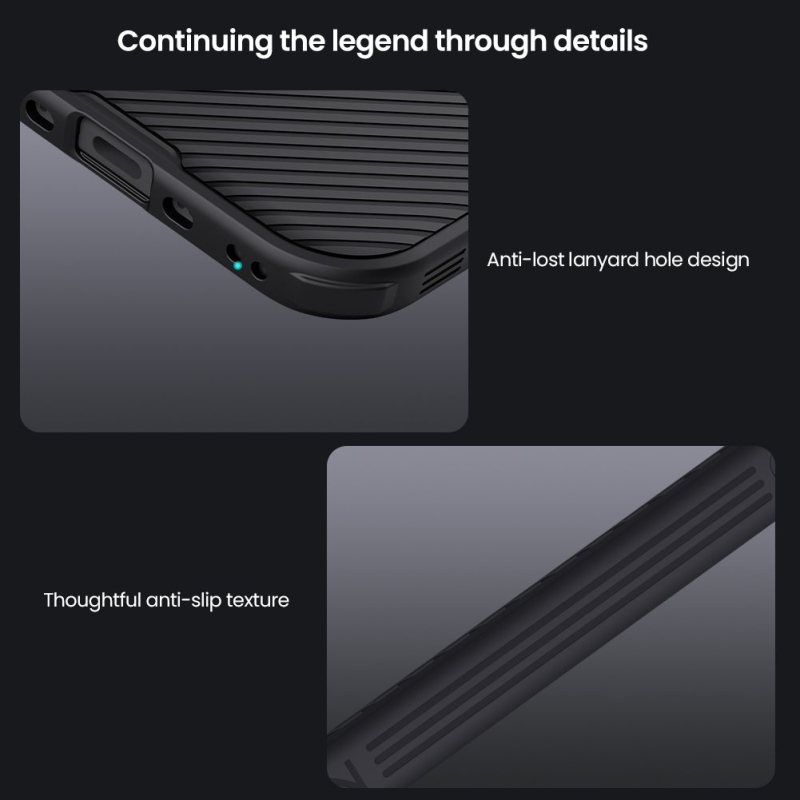 Nillkin CamShield PRO Zadní Kryt pro Apple iPhone 17 Air Black