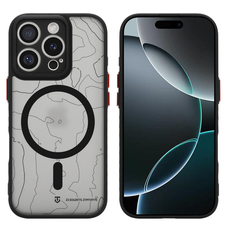 Tactical MagForce Warthog Kryt pro Apple iPhone 16 Pro Asphalt