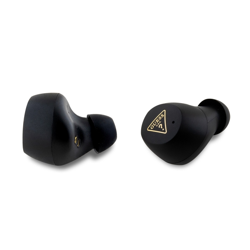 Guess PU Grained ENC TWS Bezdrátová Sluchátka Black