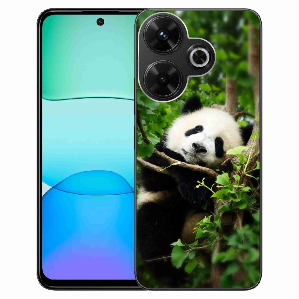 Gelový kryt mmCase na Xiaomi Redmi 13 4G/Poco M6 4G - panda