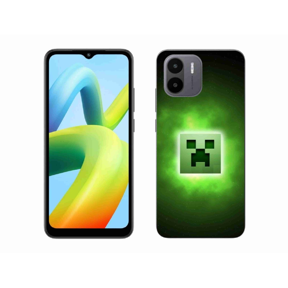 Gelový kryt mmCase na Xiaomi Redmi A1 - minecraft