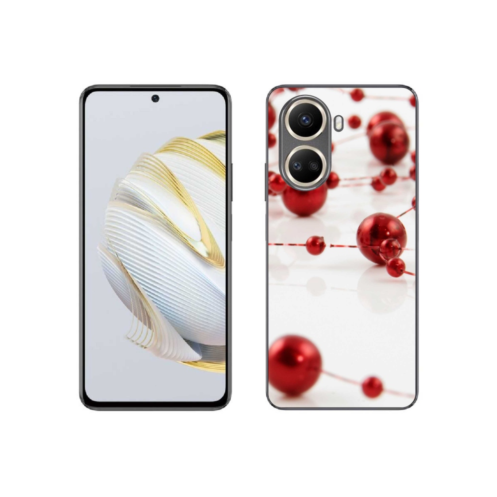 Gelový kryt mmCase na Huawei Nova 10 SE - vánoční řetěz
