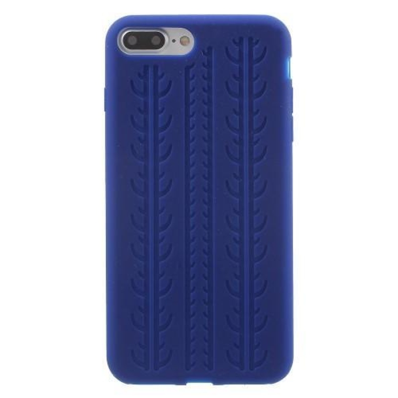 Tyre gelový obal na iPhone 8 Plus a iPhone 7 Plus - modrý
