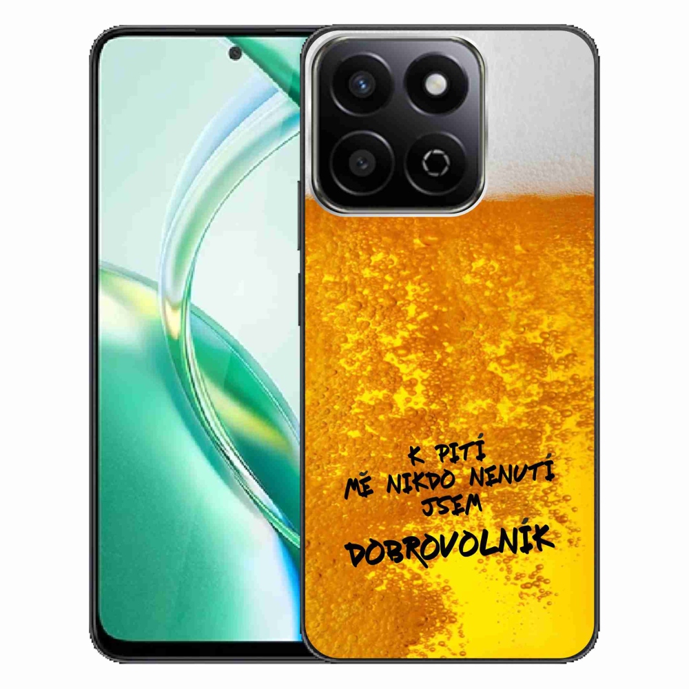 Gelový kryt mmCase na Honor 200 Smart 5G - pivní motiv 4