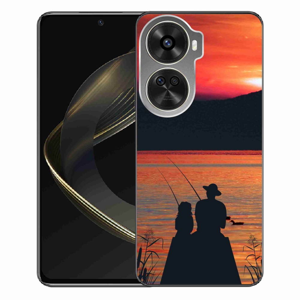Gelový kryt mmCase na Huawei Nova 12 SE - rybaření 3