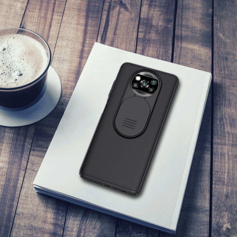 Nillkin CamShield Zadní Kryt pro Poco X3 NFC/X3 Pro Black