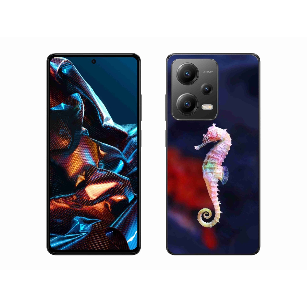 Gelový kryt mmCase na mobil Xiaomi Redmi Note 12 Pro 5G - mořský koník