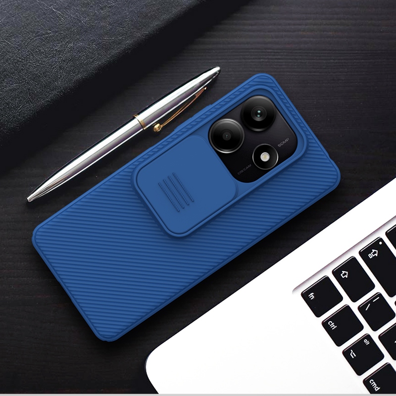 Nillkin CamShield Zadní Kryt pro Xiaomi Redmi Note 14 5G Blue