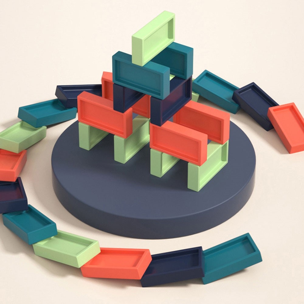 Elektrická domino mašinka s automatickým pokládáním kostek – 120 ks