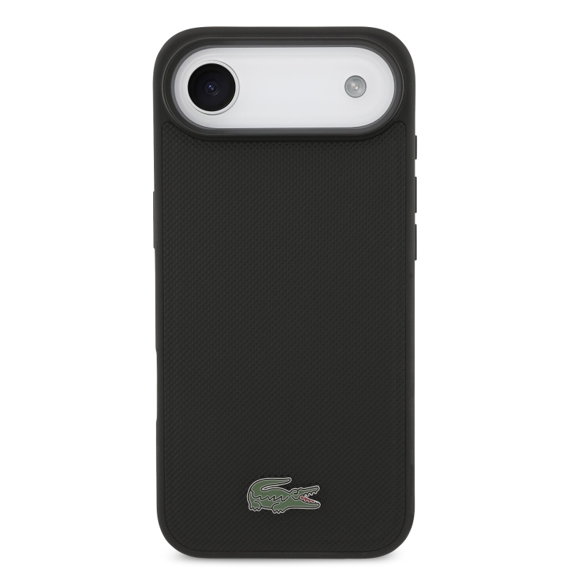 Lacoste Iconic Petit Pique MagSafe Zadní Kryt + Peněženka pro iPhone Air Black