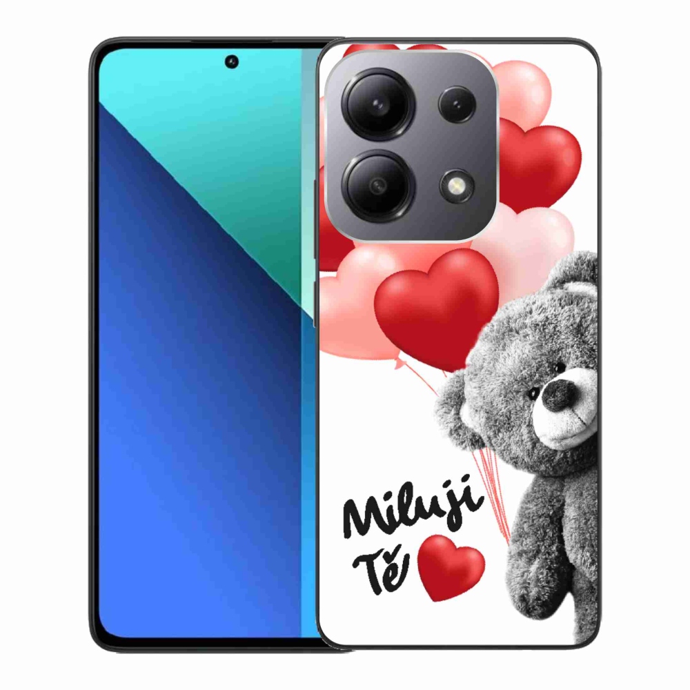 Gelový kryt mmCase na Xiaomi Redmi Note 13 - miluji Tě