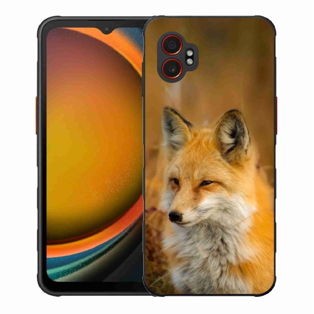 Gelový kryt mmCase na Samsung Galaxy Xcover 7 Pro - liška