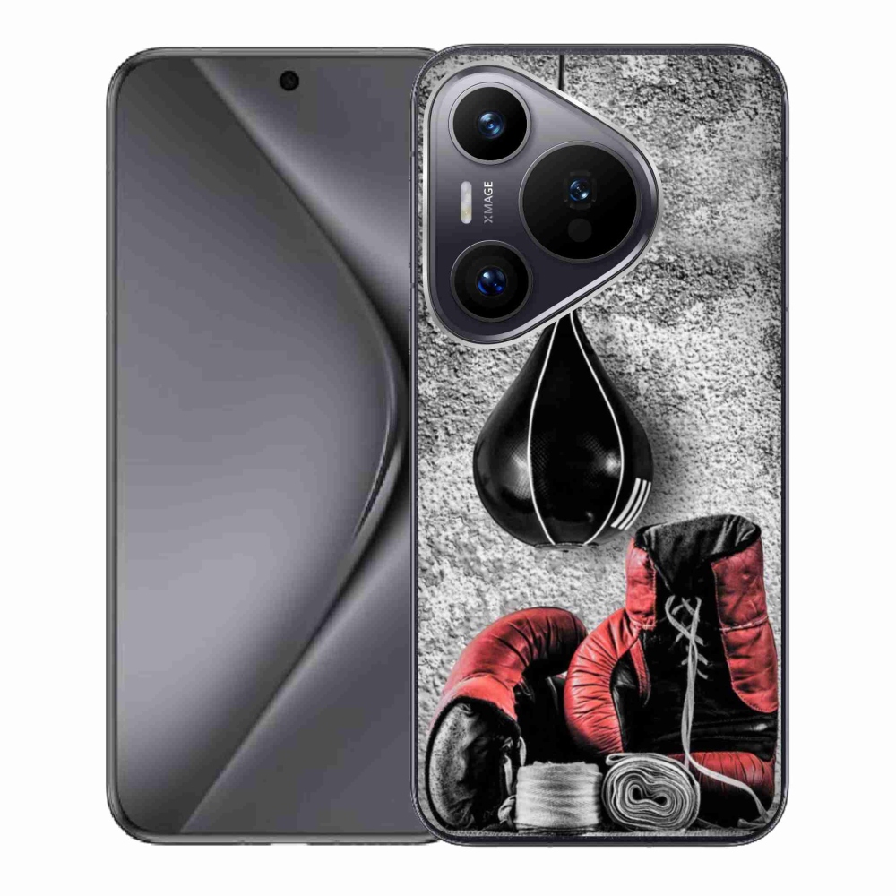 Gelový kryt mmCase na Huawei Pura 70 - boxovací pytel a rukavice