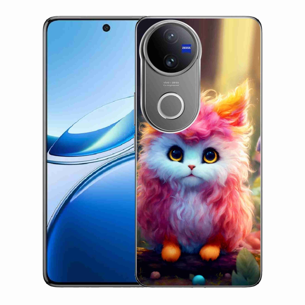 Gelový kryt mmCase na Vivo V50 5G - roztomilé kotě 5