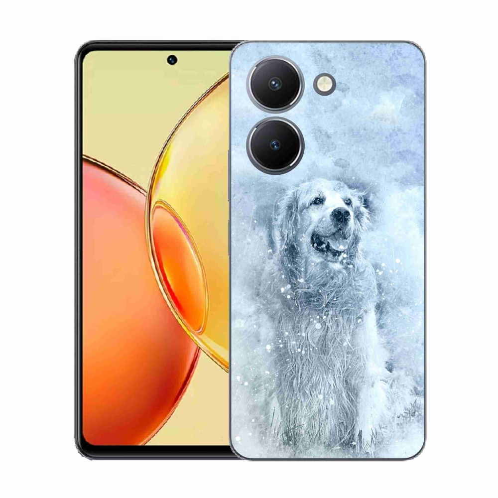 Gelový kryt mmCase na Vivo Y36 - retrívr