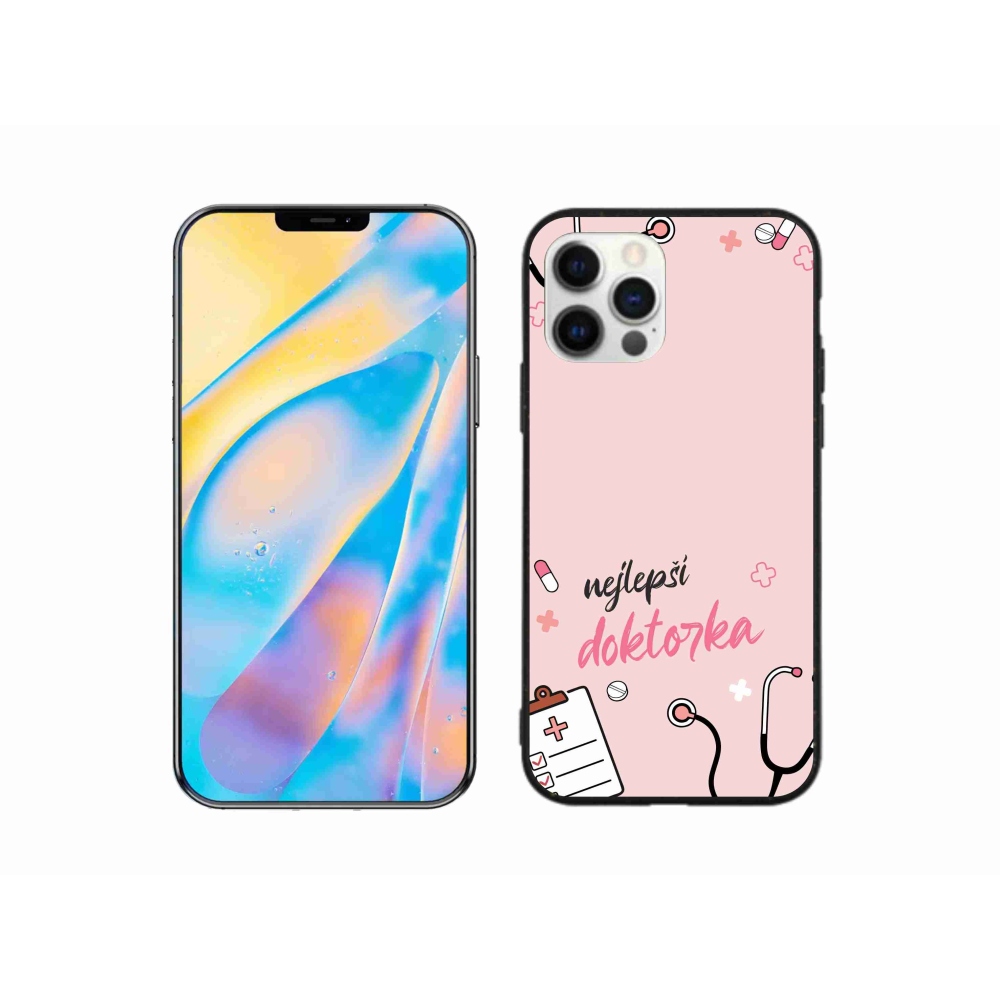 Gelový kryt mmCase na iPhone 12 Pro - nejlepší doktorka