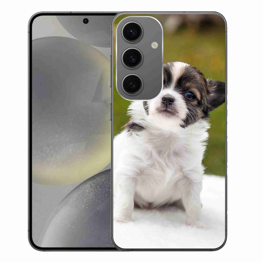 Gelový obal mmCase na Samsung Galaxy S24+ - čivava 4