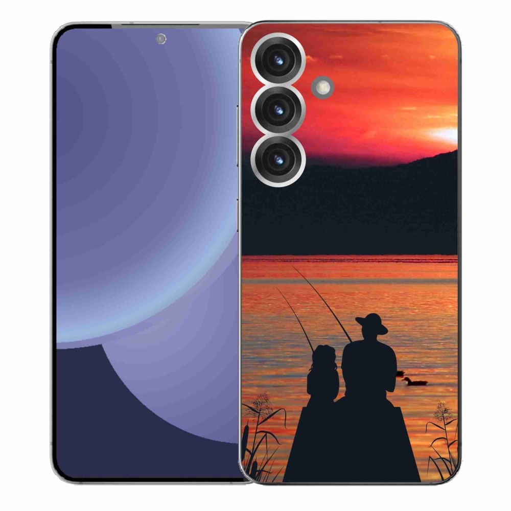 Gelový kryt mmCase na Samsung Galaxy S25+ - rybaření 3