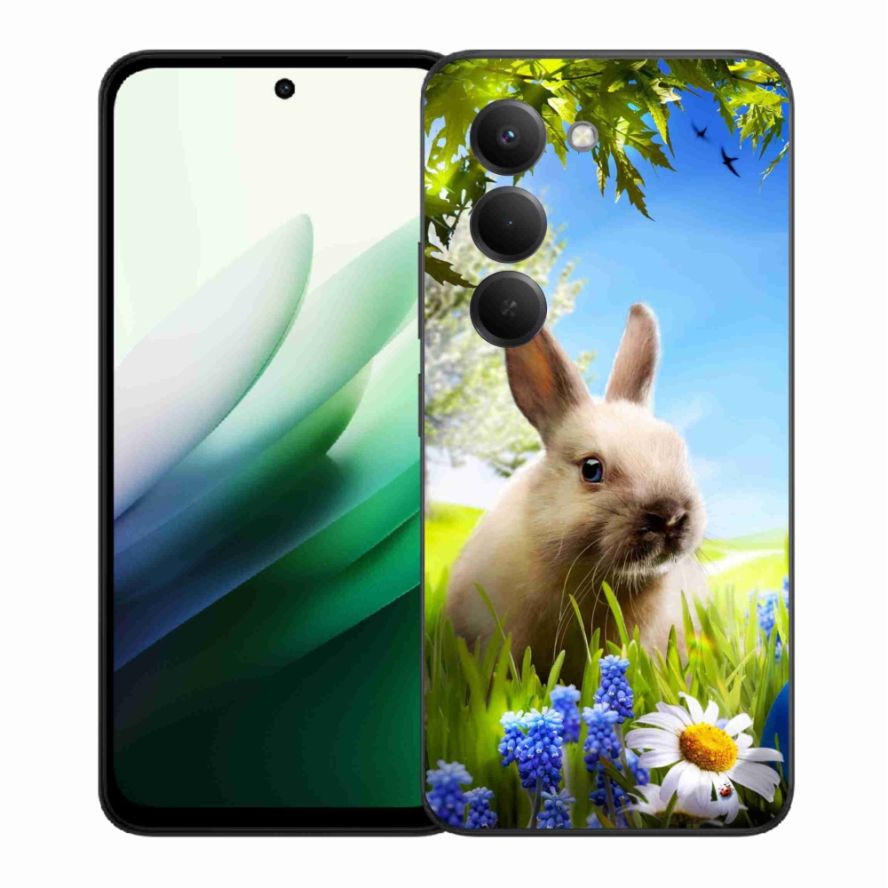 Gelový kryt mmCase na Xiaomi Redmi 15 5G (169mm) - zajíček