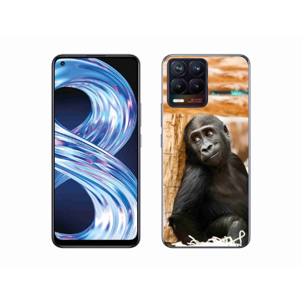 Gelový kryt mmCase na Realme 8 Pro - gorila