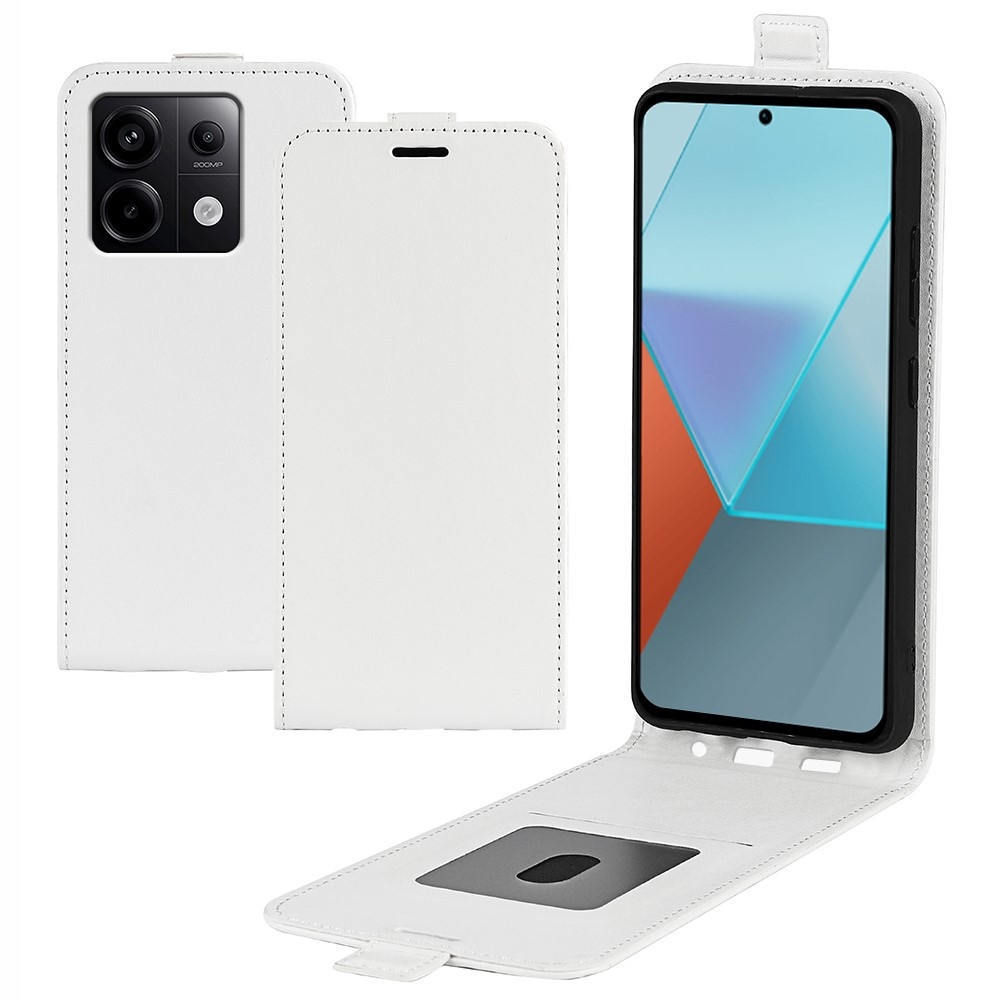 Vertical flipové pouzdro na Xiaomi Redmi Note 13 Pro 5G/Poco X6 5G - bílé