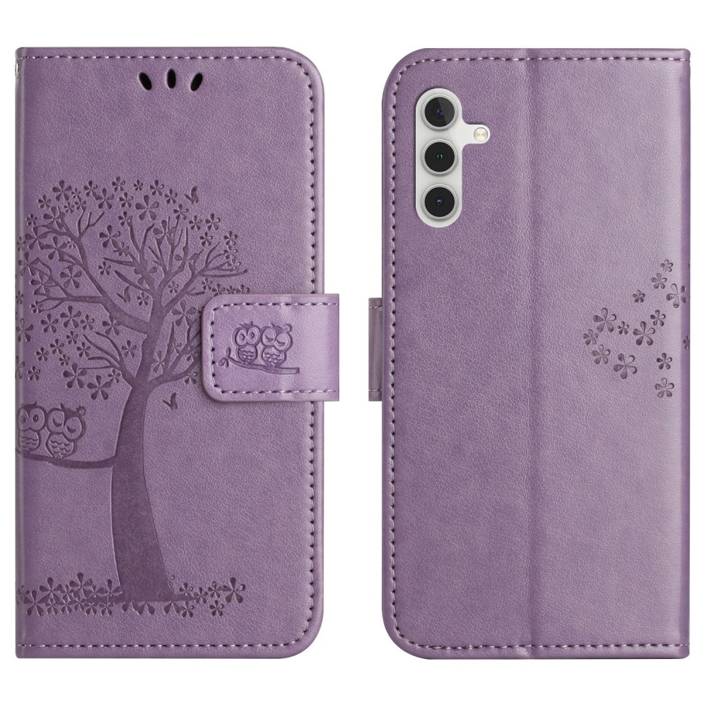 Tree knížkové pouzdro na Samsung Galaxy A26 5G - světlefialové