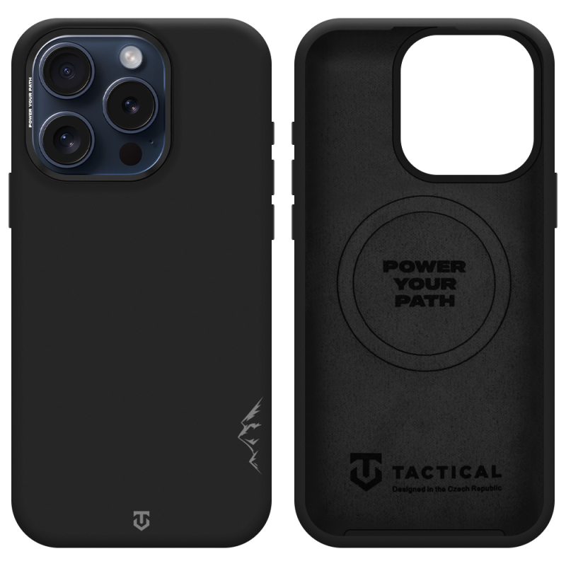 Tactical MagForce Velvet Smoothie 2.0 Kryt pro Apple iPhone 15 Pro Asphalt