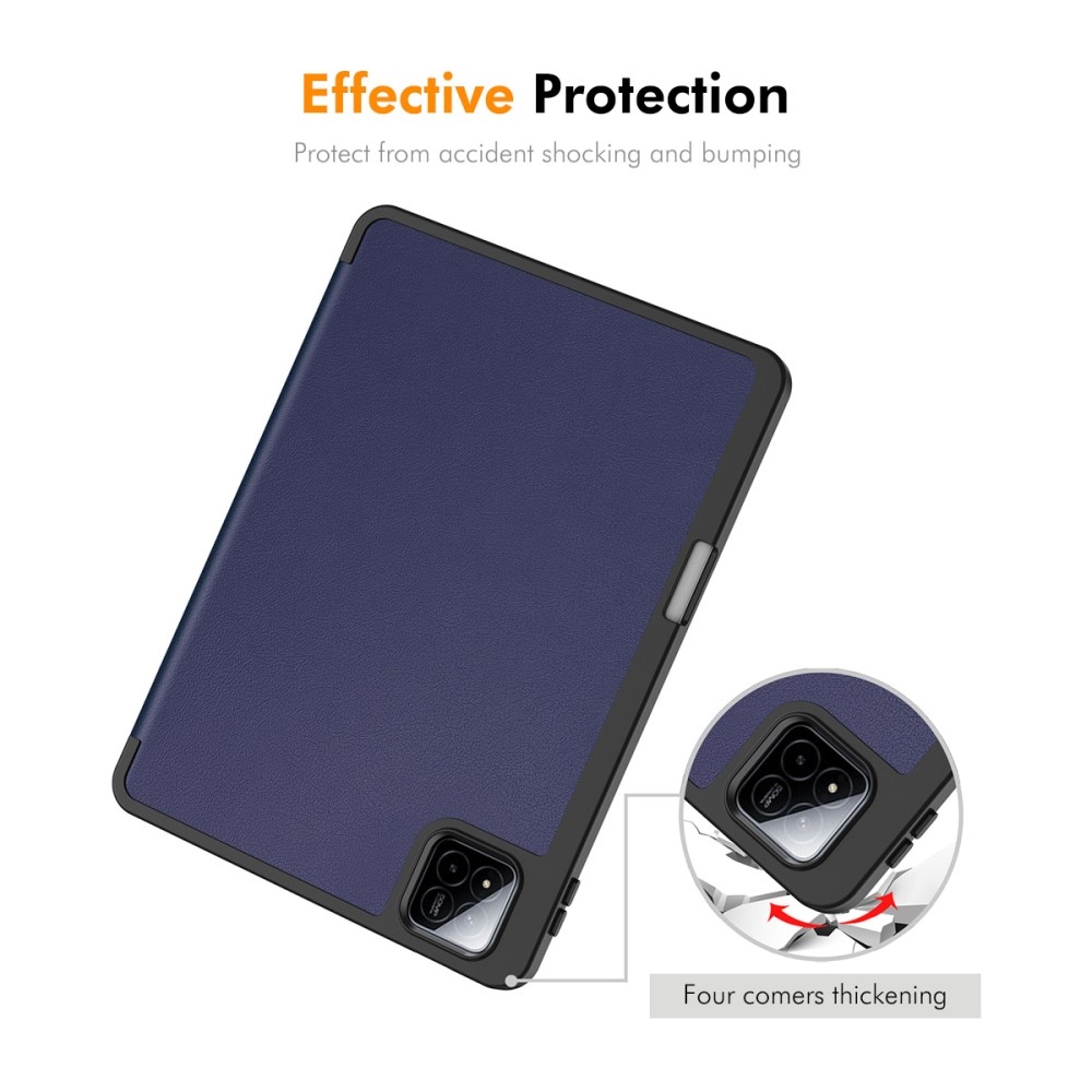 ENK chytré polohovací pouzdro na tablet Xiaomi Pad 7/7 Pro - tmavěmodré