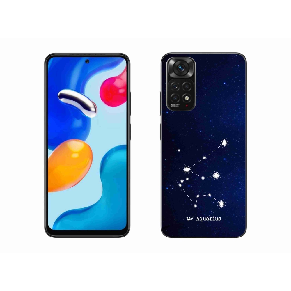 Gelový kryt mmCase na Xiaomi Redmi Note 11S 4G - souhvězdí Vodnáře