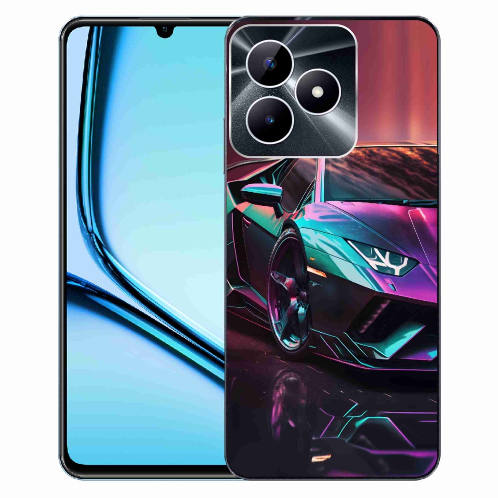 Gelový kryt mmCase na Realme Note 50 - auto 8