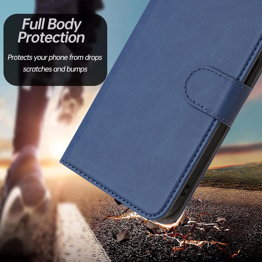 Snap knížkové pouzdro na Samsung Galaxy A07 4G - tmavěmodré