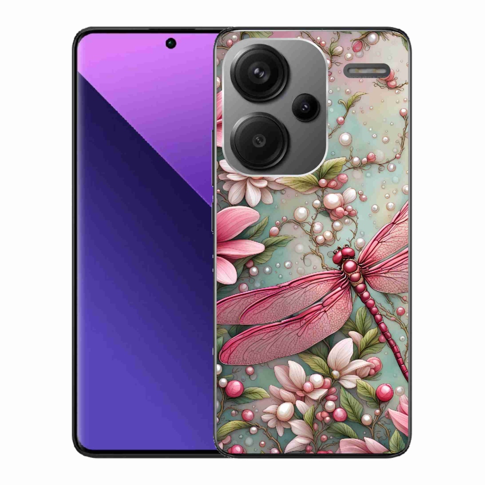 Gelový kryt mmCase na Xiaomi Redmi Note 13 Pro+ 5G - vážka
