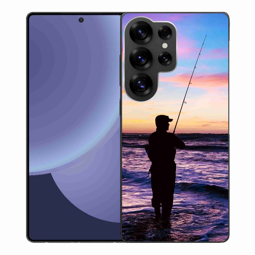 Gelový kryt mmCase na Samsung Galaxy S25 Ultra - rybaření 1