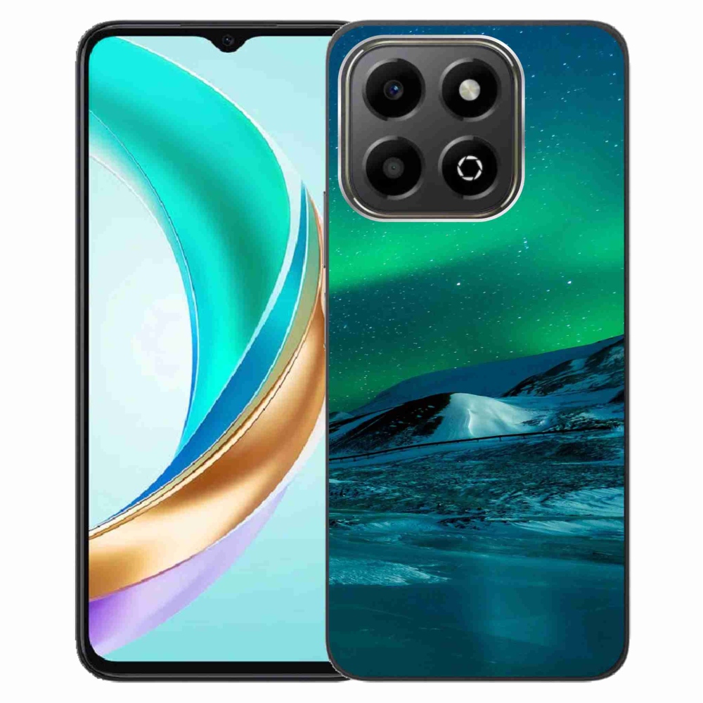 Gelový kryt mmCase na Honor X6b - polární záře