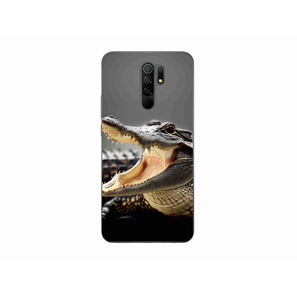 Gelový kryt mmCase na Xiaomi Redmi 9 - krokodýl