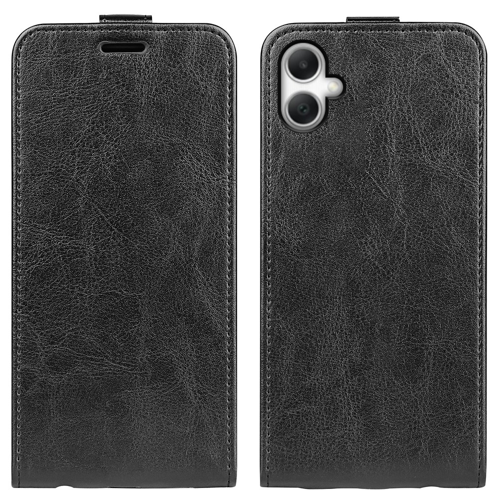 Vertical flipové pouzdro na Samsung Galaxy A07 4G - černé