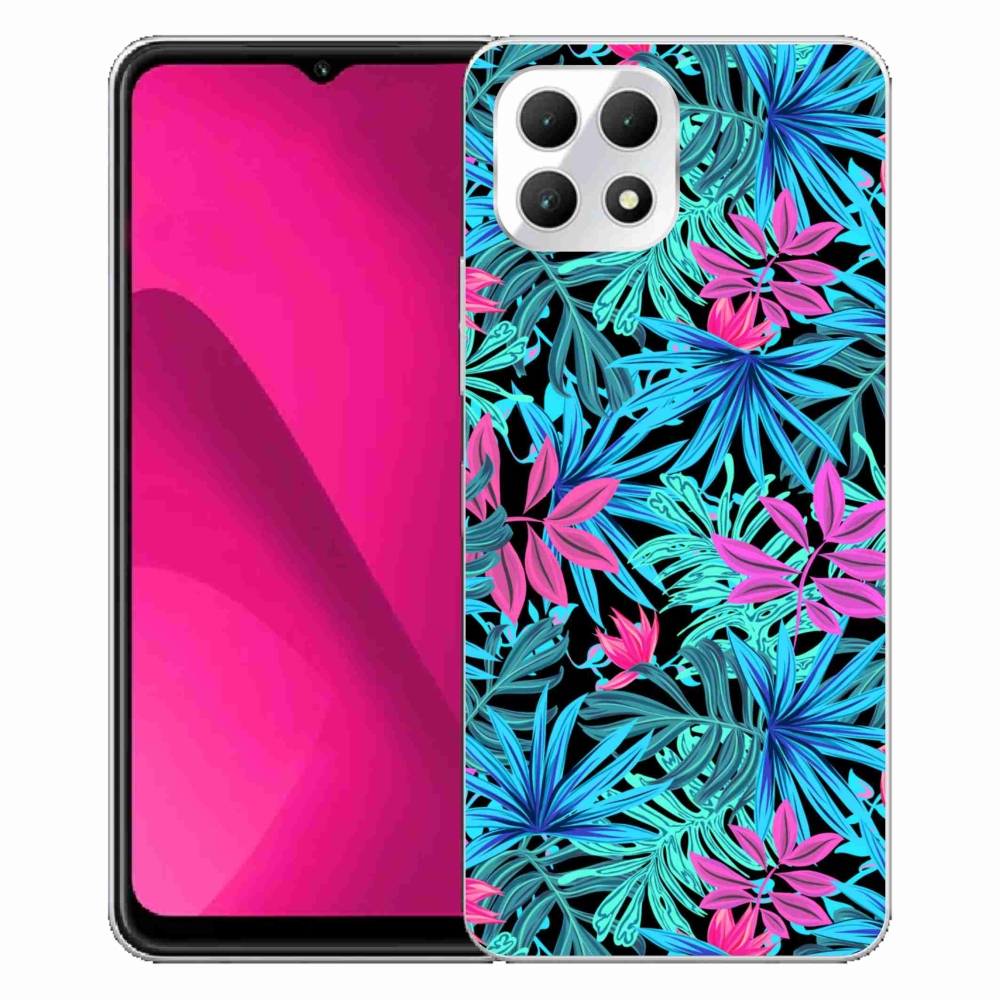 Gelový kryt mmCase na T-Mobile T Phone 2 - květiny 3