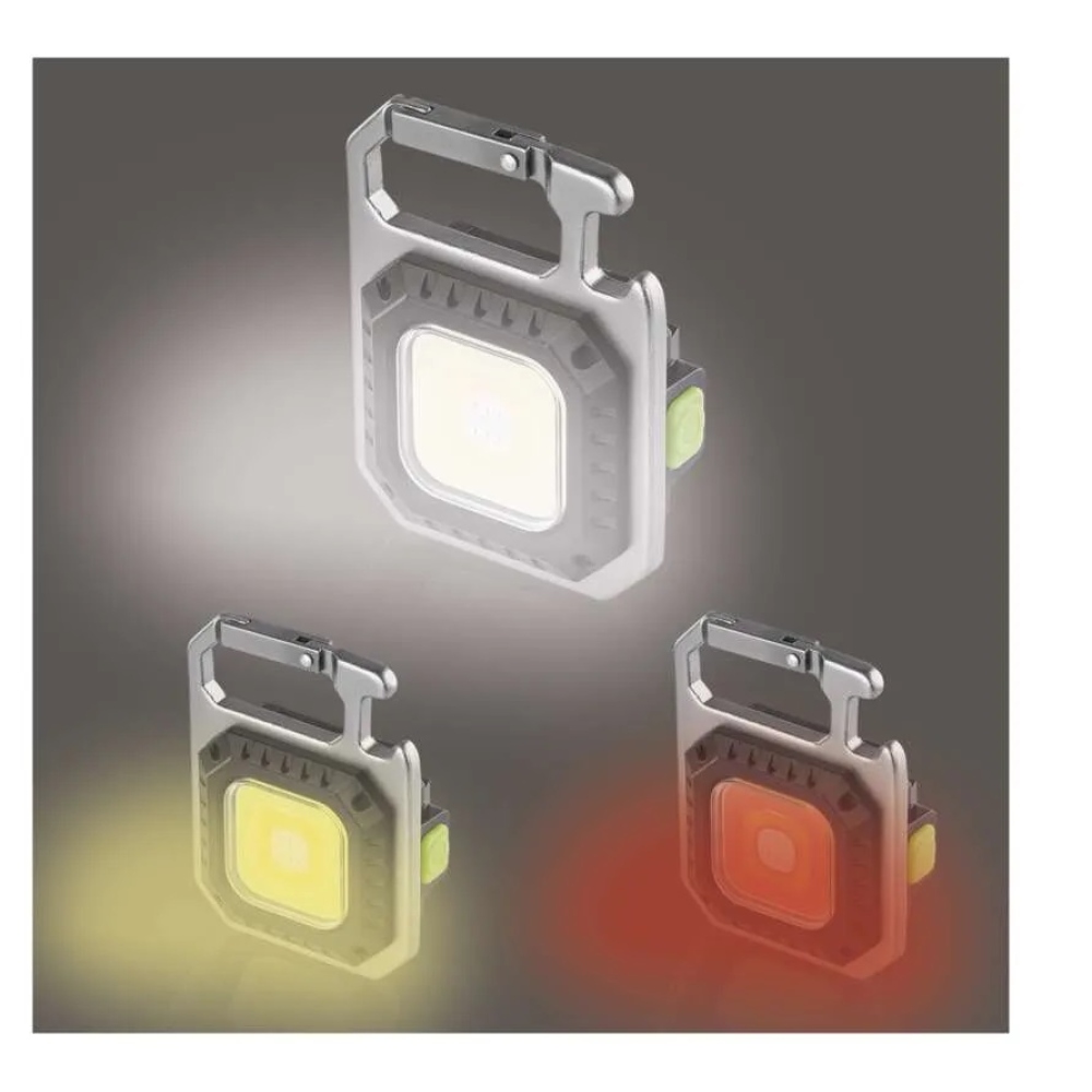 Nabíjecí mini LED svítilna – přívěšek, 750 lm